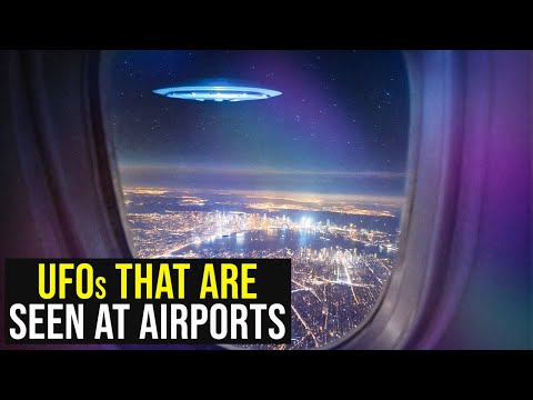 Piloten und Passagiere sehen UFOs in der Nähe von Flughäfen
