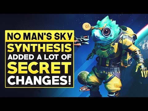 No Man's Sky Synthesis Includes A lot of Secret Changes, New Rare Exploits and Hidden Stats! Video