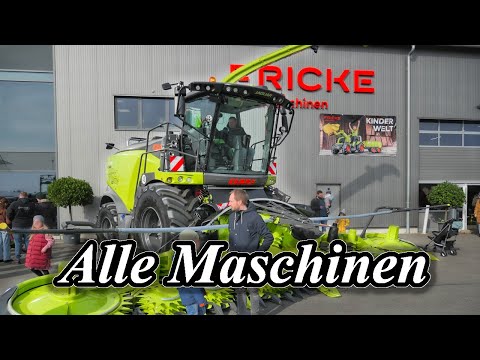 Alle Maschinen der Fricke Landmaschinen Ausstellung