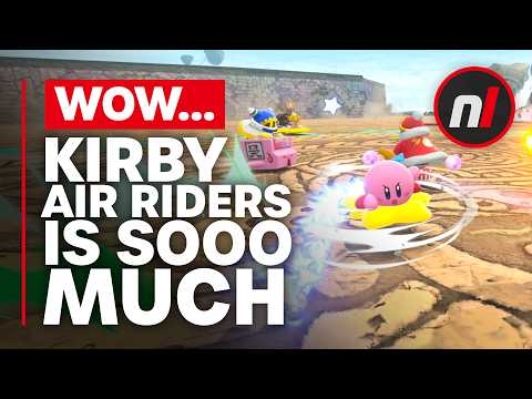 Kirby Air Riders Is SO Much
