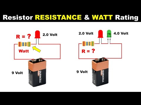 How to select Resistor Value for LED with simple calculation @TheElectricalGuy