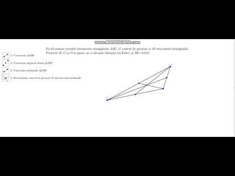 Tutorial - Dreapta lui Euler