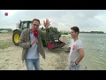 Zomertour: waterplanten opruimen op het strand