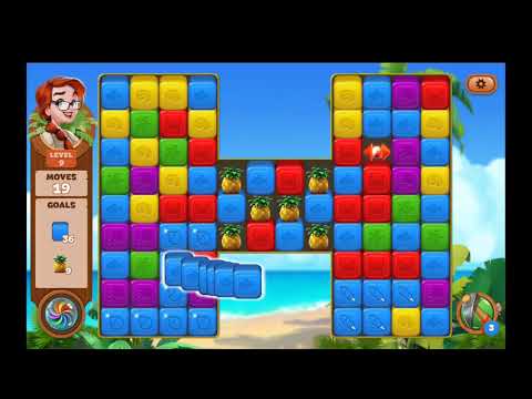 Lost Island Blast Adventure Level 9 NO BOOSTERS - A S GAMING