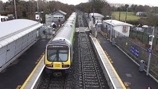 preview picture of video 'Clonsilla Railway Station - 29000 Class DMU Train number 29118'