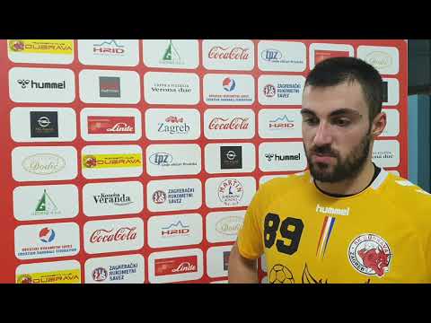 RK DubravaTV - Izjava Ante Babića nakon prve utakmice EHF Kupa protiv Swieqi Phoneix Handball