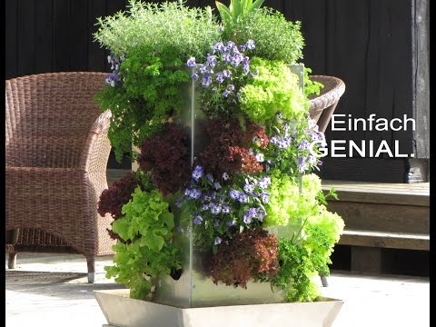 Balkon Hochbeet KUBI