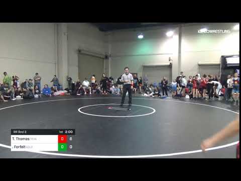106 Lbs Rr Rnd 3 Tayah Thomas Texas B Vs Forfeit Colorado Draw