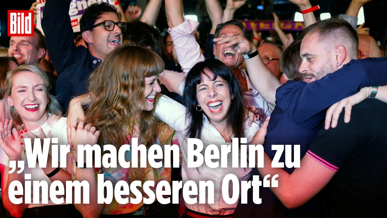 WAHL-KRIMI IN BERLIN: Die Linke hängt die CDU bei Landtagswahlen in der Hauptstadt ab!
