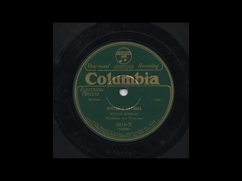 Nullo Romani - Historia Antigua - Columbia 2918-X