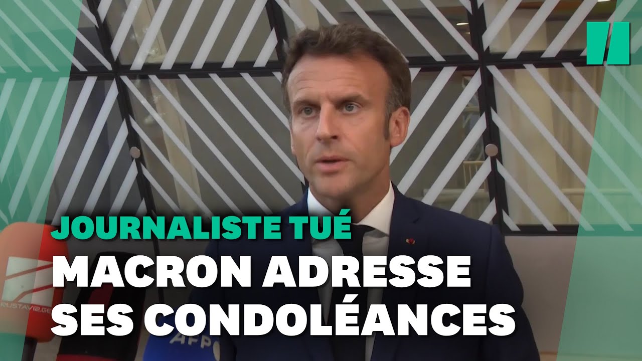 Mort d'un journaliste français en Ukraine : "Ce sujet ne peut pas rester impuni", affirme Macron