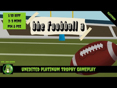 The Football A - Unedited Platinum Trophy Playthrough