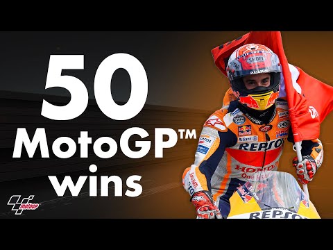 Marc Marquez's 50 wins in MotoGP™!