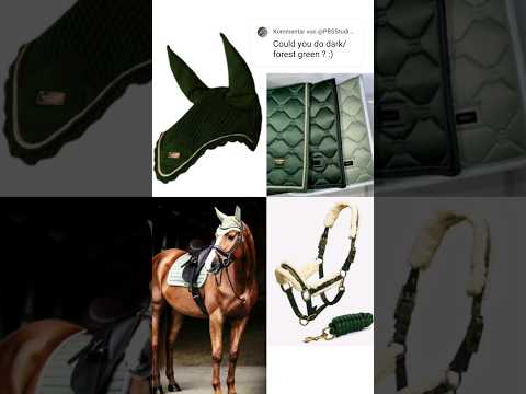 Horse tack ideas 🌿😍 Green edition!!