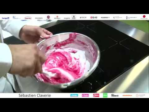 Sébastien Claverie (Maison Pierre Hermé) - Ispahan. Master class au Salon de la Pâtisserie 2018