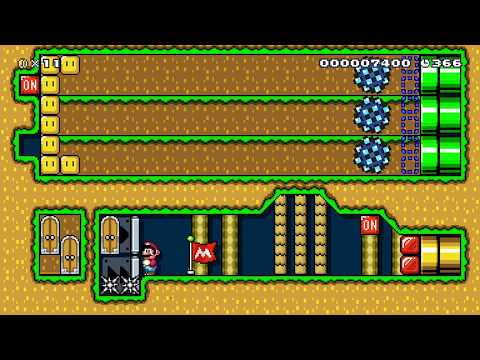 ⭗ Ball Control [Fixed] ⭗ by Dynasteel - Super Mario Maker 2 - No Commentary 1bz