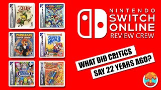 2000s Critics Review Every GAME BOY ADVANCE Game on Nintendo Switch Online