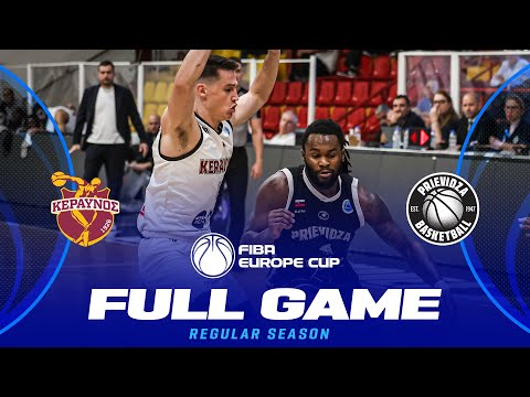 Regular Season | Keravnos BC v BC Prievidza | Full Basketball Game | FIBA Europe Cup 2025-26