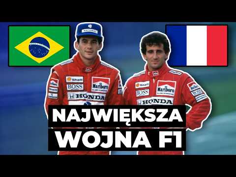 SENNA VS PROST - NAJWIĘKSZA WOJNA W HISTORII F1