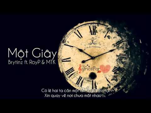 [♪Ryri Lyrics For You] Một Giây - Brytinz - RoyP - MTK
