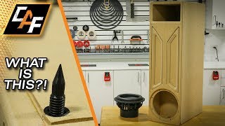 Can't forget these subwoofer box details! T-Line Enclosure Build