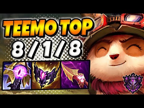 Teemo vs Jax [ TOP ] Lol Korea Master Patch 12.5 ✅