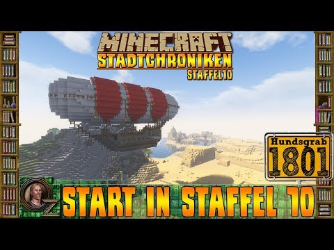 Minecraft Stadtchroniken [#1801] Start in Staffel 10 [HD+ Deutsch]
