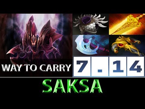 Saksa [Spectre] The Radiance Way To Carry ► Dota 2 7.14