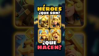 HÉROES EN #clashroyale 💀🔥 #supercell #clash #royale #clashroyalememes #royal #heroes