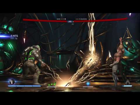 Injustice 2 Bane VS Aquaman Multiverse Fight