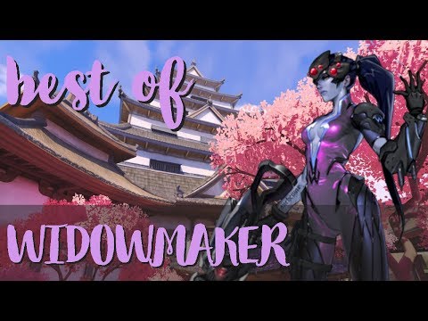 some of my BEST WIDOWMAKER MOMENTS // overwatch