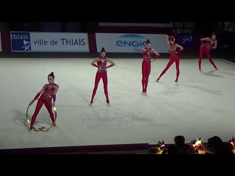 UKRAINE 3 hoops 4 clubs - 2019 Thiais AA