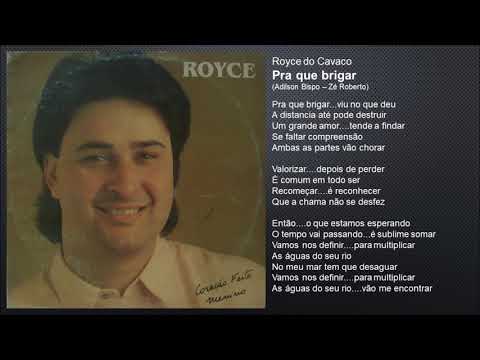 Royce do Cavaco - Pra que brigar (1990)