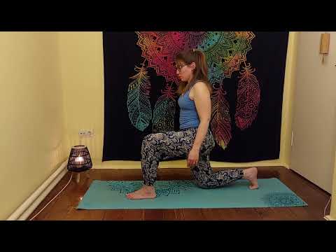 Fókuszban a törzs - hatha jóga - 30 perc - Jógázz Vicával