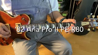 Video thumbnail for '82 Aria Pro II PE-R80 by tenokuni-japan