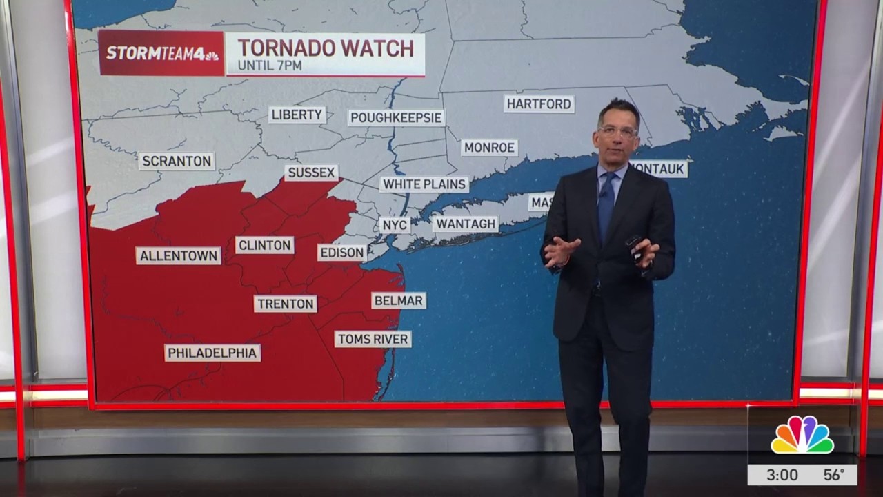 Severe Weather Alert: Tornado Watch in effect