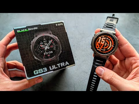 Black Shark GS3 Ultra - GPS Smartwatch - Unboxing & Full REVIEW 
