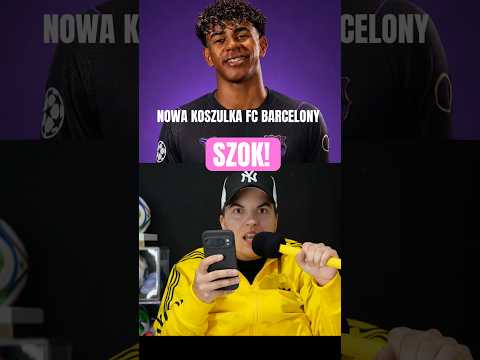 NOWA KOSZULKA FC BARCELONY!