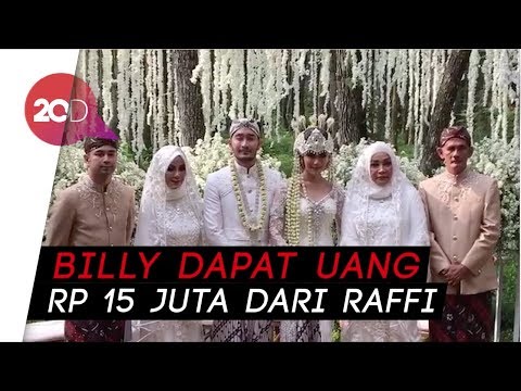 Billy Datang ke Pernikahan Syahnaz karena Uang Rp 15 Juta?