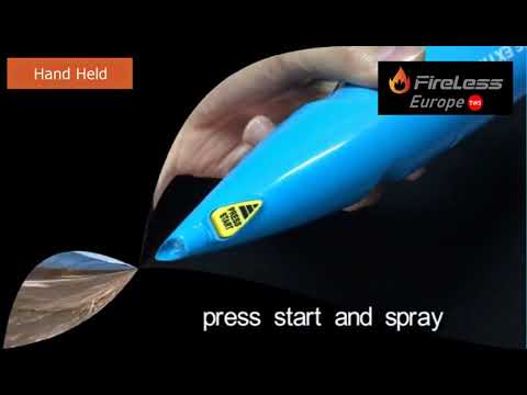 How to use the TWS Fireless Europe portable aerosol extinguisher