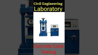 #shorts Concrete Strength 💪 Testing | Civil Engineering Laboratory