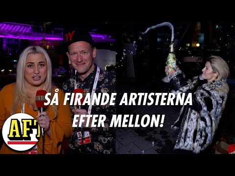 Hotellrumsfester och hemligt segermys: Nattens allra hetaste Mello-snackisar