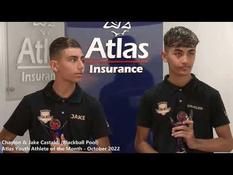 Atlas Youth Athlete of the Month - October 2022 - Chaylon & Jake Castaldi (Blackball)
