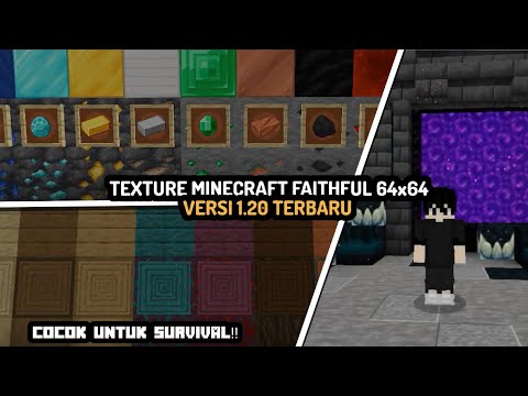 Ultra Realistic Minecraft Texture Pack 1.20 | 64x64 Faithful Pack!!