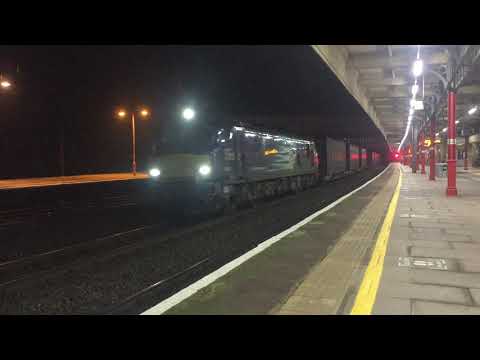 88008 passes Lancaster with 4S45 (26/11/20)