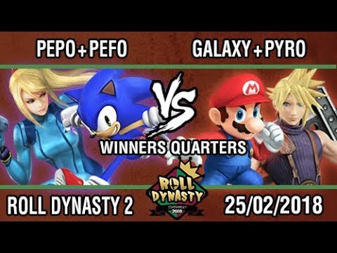 [Roll Dynasty Tournament 2] Pepo+Pefo vs GALAXY+PYRO - Winners Quarters