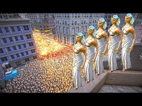 2.1 Million Zombies vs Cleopatra, Phalanx CIWS Gold, JEDI KNIGHT !!! UEBS 2