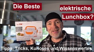 ✅Elektrische Lunch Box - Warmes Essen für unterwegs auf Arbeit oder in der Schule aufwärmen