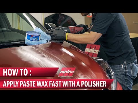 How to Apply a Paste Wax FAST with an Orbital Polisher