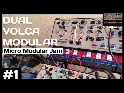 Dual Korg Volca Modular | Micro Modular Jam